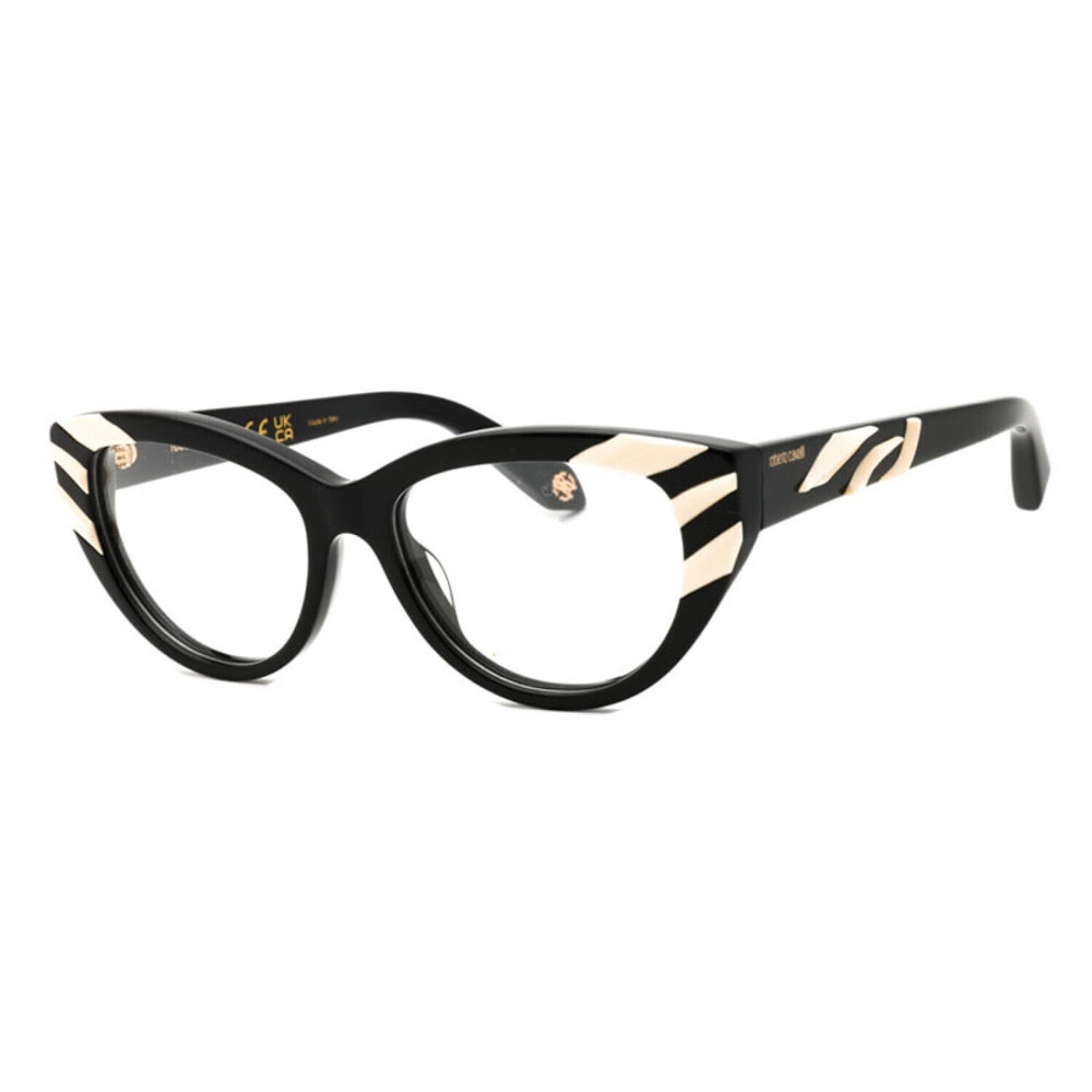 NEW Roberto Cavalli VRC024V 700Y Shiny Black Sunglasses Authentic